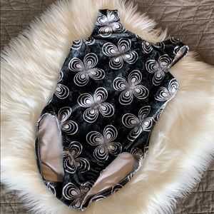 GK Velour Gymnastics Leotard
